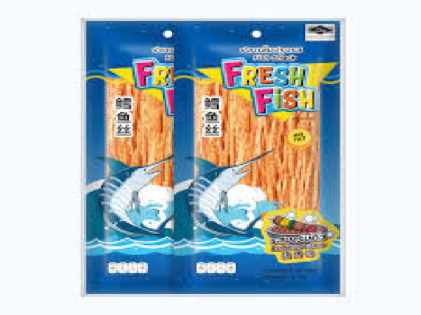 ปลาเส้นฟิชสแนค 50ก.